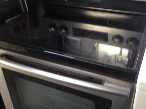 Used Electric Stove Stainless Steel